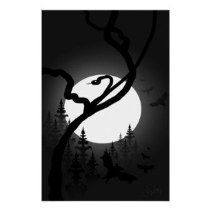 verzauberte Nacht Poster