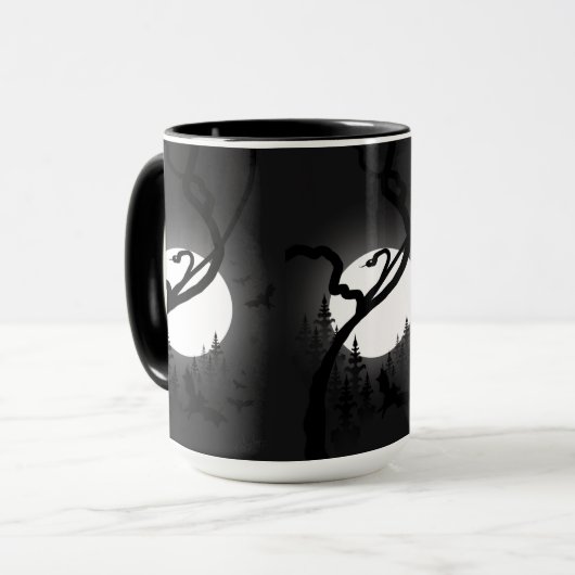 verzauberte Nacht Tasse (Vorderseite Links)