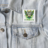 verzauberte Owl Queen Button (Beispiel)