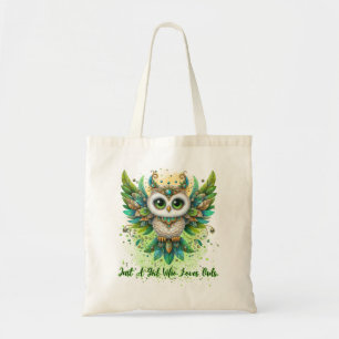 verzauberte Owl Queen Tragetasche
