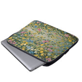 Verzauberte Passage: Pastelheimlich Garten Laptopschutzhülle (Vorne Knopf)