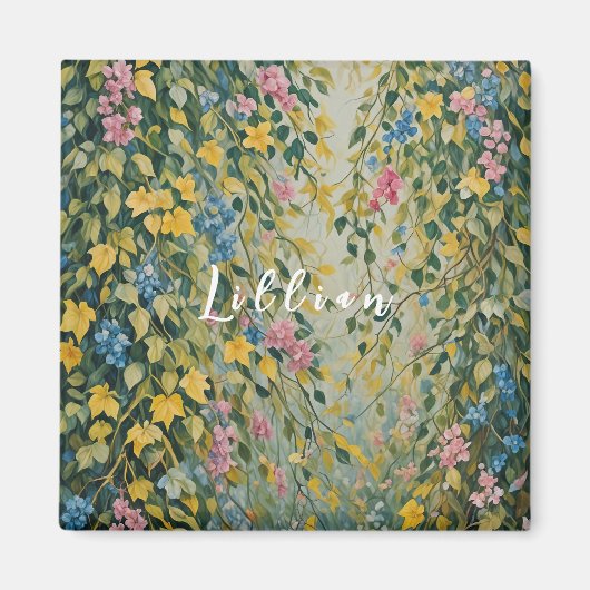 Verzauberte Passage: Pastelheimlich Garten Magnet (Vorne)