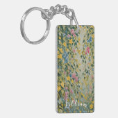 Verzauberte Passage: Pastelheimlich Garten Schlüsselanhänger (Vorderseite links)