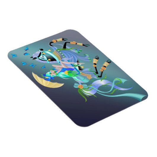 Verzauberte Pferdereiten Magnet (Rechte Seite)