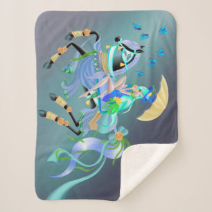 Verzauberte Pferdereiten Sherpadecke