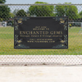 Verzauberte Raben Hexengeschäft Banner (Insitu)
