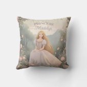 Verzauberte Rapunzel Princess Kissen (Rückseite)