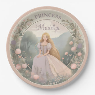 Verzauberte Rapunzel Princess Pappteller