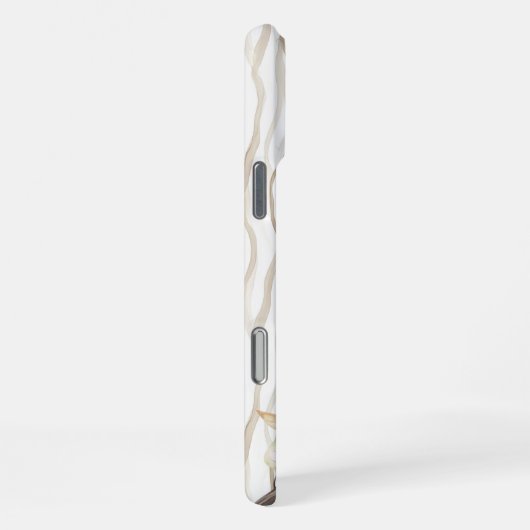 Verzauberte rosa Blume iPhone Hülle (Rechte Seite)