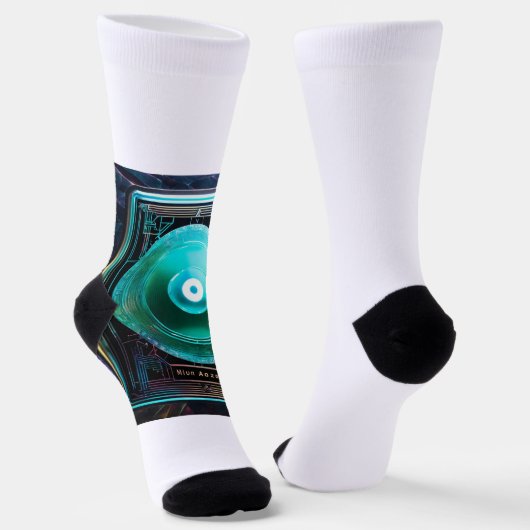 Verzauberte Runen Socken (Gewinkelt)