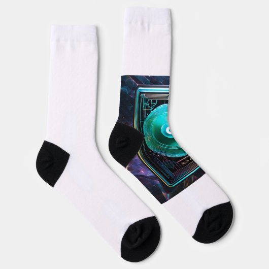 Verzauberte Runen Socken (Rechts)