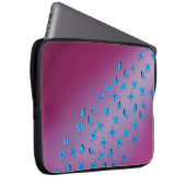 Verzauberte Schmetterlinge Laptopschutzhülle (Vorne Rechts)