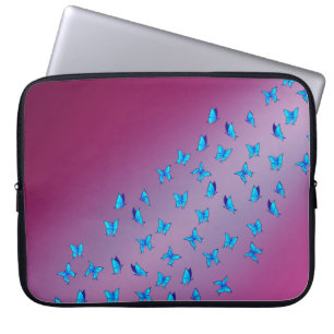 Verzauberte Schmetterlinge Laptopschutzhülle
