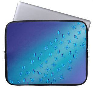 Verzauberte Schmetterlinge Laptopschutzhülle