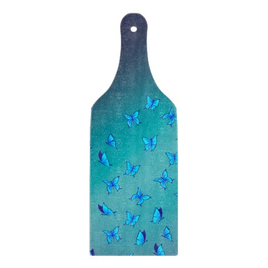 Verzauberte Schmetterlinge Schneidebrett (Vorderseite)