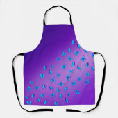 Verzauberte Schmetterlinge Schürze (Vorderseite)