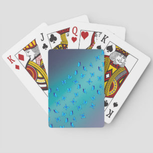 Verzauberte Schmetterlinge spielen Karten Spielkarten