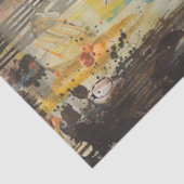 Verzauberte SchmetterlingsLady | Floral Ephemera C Seidenpapier (Ausschnitt)