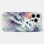 Verzauberte Schneeauge in Wasserfarbe iPhone Hülle (Rückseite (Horizontal))