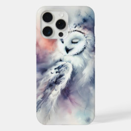 Verzauberte Schneeauge in Wasserfarbe iPhone 15 Pro Max Hülle