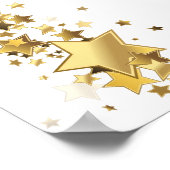 Verzauberte Sterne Poster (Ecke)