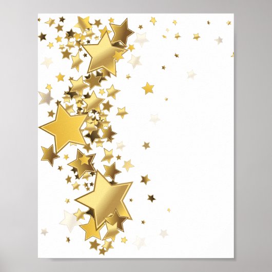 Verzauberte Sterne Poster (Vorne)