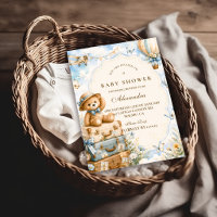 Verzauberte Teddybär-Reise-Baby-Party