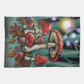 Verzauberte Toadstools Geschirrtuch (Horizontal)
