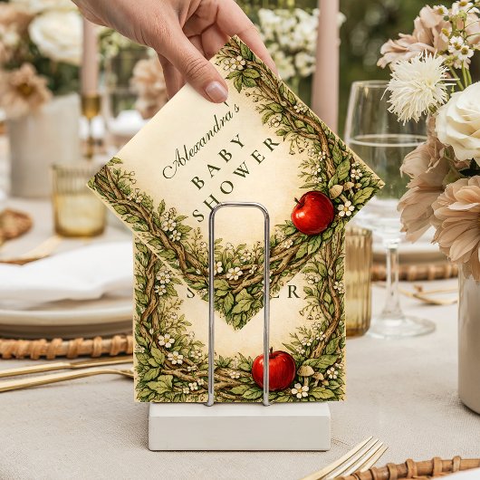 Verzauberte Wald-Geschichtenbuch-Baby-Party Serviette