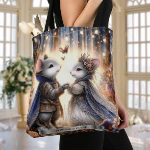 Verzauberte Wald-Märchen-Mäuse-Hochzeit Tasche