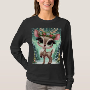 Verzauberte Wald-Rentierprinzessin T-Shirt