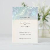 Verzauberte Wald-Save-the-Date-Karte Save The Date (Stehend Vorderseite)
