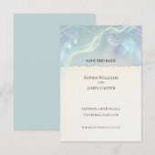 Verzauberte Wald-Save-the-Date-Karte Save The Date (Vorne/Hinten)