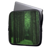 Verzauberte Waldelektronik-Hülse Laptopschutzhülle (Vorderseite Links)