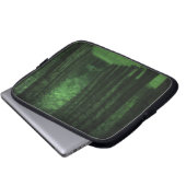 Verzauberte Waldelektronik-Hülse Laptopschutzhülle (Vorne Knopf)