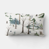 Verzauberte Waldharmonie individuell anpassbar Lendenkissen (Rückseite)