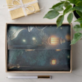 Verzauberte Waldlichter Seidenpapier (Geschenk)