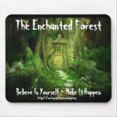 Verzauberte Waldmausunterlage Mousepad (Vorne)
