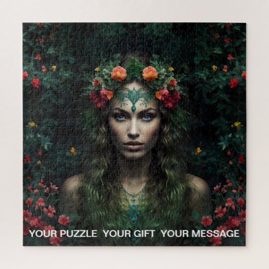 Verzauberte Waldmuse Puzzle (Vertikal)