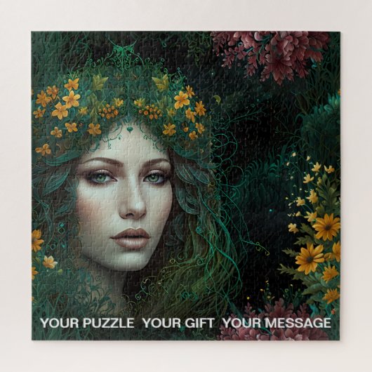 Verzauberte Waldmuse Puzzle (Vertikal)