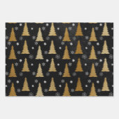 Verzauberte Weihnachtsbaumhändler Geschenkpapier Set (Vorderseite 3)