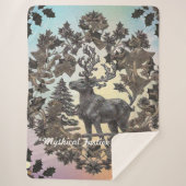 "Verzauberte Welt" Sherpadecke (Vorderseite)