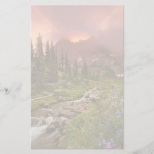 verzauberte Wiesen Briefpapier (Vorderseite)