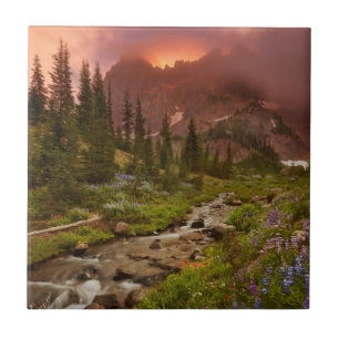 Verzauberte Wiesen Fliese