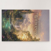 Verzauberte Wildnis Großformat-Fantasy Puzzle (Horizontal)