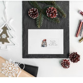 Verzauberte Winterschüssel, Brauch Adressaufkleber