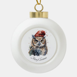 Verzauberte Winterschüssel, Brauch Keramik Kugel-Ornament