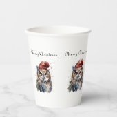 Verzauberte Winterschüssel, Brauch Pappbecher (Vorderseite)