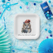 Verzauberte Winterschüssel, Brauch Pappteller (Party)