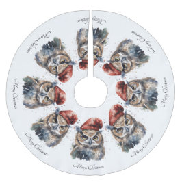 Verzauberte Winterschüssel, Brauch Polyester Weihnachtsbaumdecke